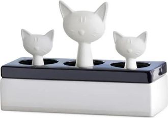Maximex Wenko Humidificador De Aire Cer&aacute;mico Negro Y Blanco 22 Cm