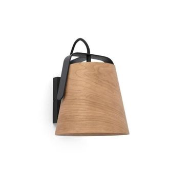 Faro Barcelona Aplique en metal madera di&aacute;m:22cm