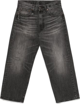 R13 X-Boyfriend jeans - Zwart