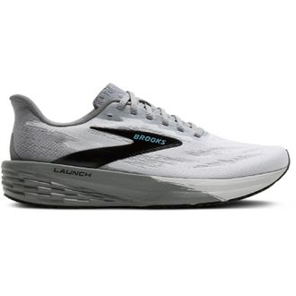 Brooks Mens Launch 11 Road-Running Shoes Gray 8