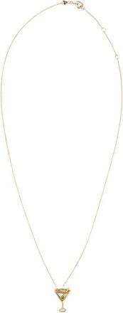 Aliita Martini Esmeralda Halsketting - Dames - Kettingen - Geel - ONE Size - Accessoires