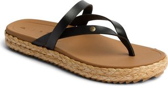 Reef Vista Carmen Sandal in Black at Nordstrom, Size 11