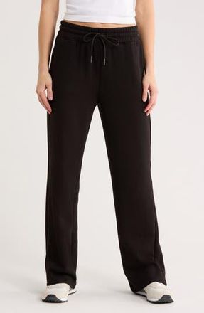 Yogalicious Butter Sunday Vibe Straight Leg Pants in Black at Nordstrom Rack, Size Medium