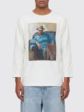 Junya Watanabe T-shirt in cotone stampata