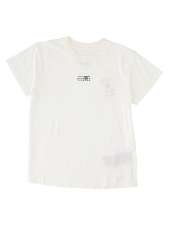 Maison Margiela White Relaxed-Fit Round Neck Cotton T-Shirt