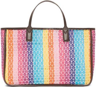MZ Wallace Georgica Open Tote in Feria Stripe at Nordstrom