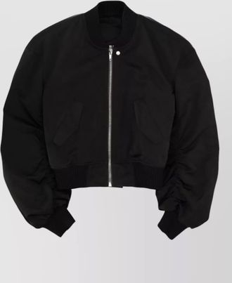 Rick Owens oversized bomber jacket