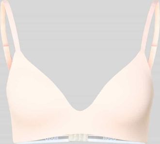 HUGO BOSS Bralette aus Baumwoll-Mix Modell GJ HUGO ID BRALETTE PAD in Rosa, Gr&ouml;&szlig;e XL