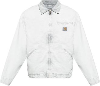 Carhartt Work in Progress Detroit denim jack - Heren - Spijkerjassen - Wit - XL - Denim - Jassen