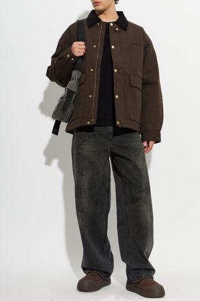 Carhartt Work in Progress Insulated Jacket Quentin, Mens, Brown