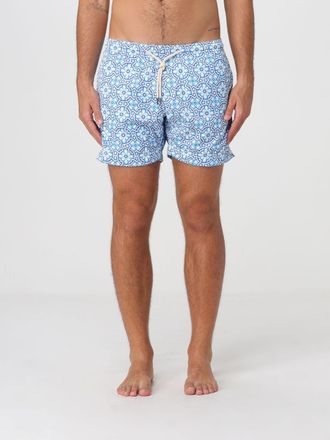 Peninsula Boxer mare corti con fantasia etnica e vita con coulisse