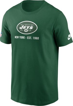 Nike New York Jets Essential Nike Mens Dri-FIT NFL T-Shirt in Green | 02ET3PCQ9Z-TC1