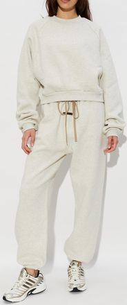 Fear of God Sweatshirt With Logo, Womens, Cream