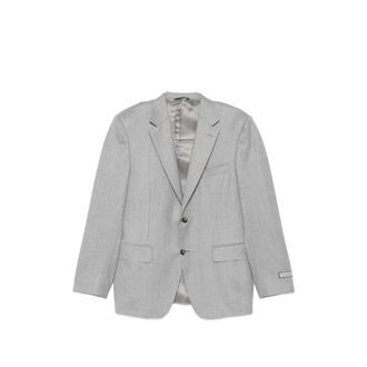 Canali Notched-lapel Single-breasted Blazer