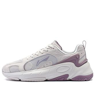 Li-Ning (WMNS) Li-Ning Coconut White Grey Purple AGCT392-3
