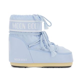Moon Boot Icon Low - Dames - Schoenen - Blauw - Maat: 36 EU Zijde