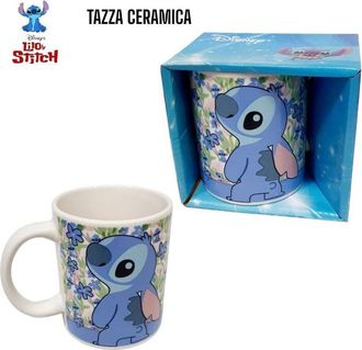 Trade Shop Trade Shop - Tazza Mug In Ceramica Lilo & Stitch 325 Ml Tazze Colazione Bambina Regalo