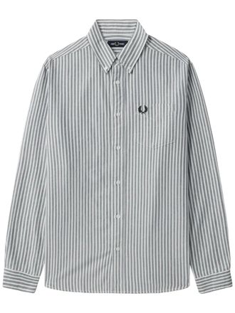 Fred Perry cotton shirt - Grey