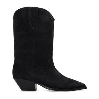 Isabel Marant Washed Iconic Laarzen - Dames - Schoenen - Zwart - Maat: 40 EU Leer