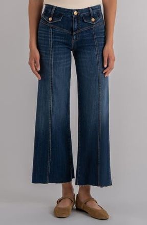 Kut from the Kloth Meg High Waist Ankle Wide Leg Jeans in Poise at Nordstrom Rack, Size 18 (Similar To 14W)