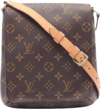 Louis Vuitton Pre-owned Cross Body Bags, female, Brown, Size: ONE SIZE Pre-owned Musette Salsa Shoulder Bag