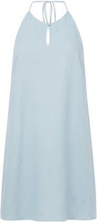 Onia Keyhole Cover-Up Halter Dress in Light Sky at Nordstrom Rack, Size X-Large