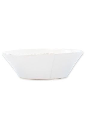 Vietri Lastra Small Oval Serving Bowl in White at Nordstrom