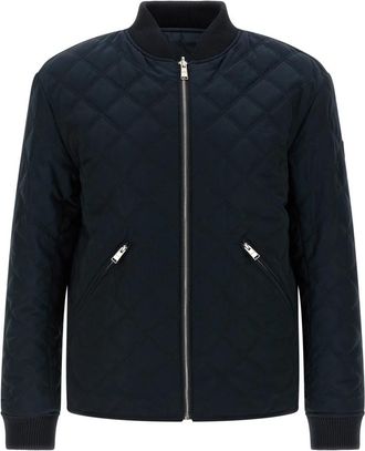 HUGO BOSS C-Corle Omkeerbare Jas - Heren - Bomber jackets - Blauw - L - Jassen