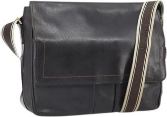 Ferragamo Pre-owned Leren Schoudertas - Dames - Vintage Schoudertas - Bruin - ONE Size - Leer - Vintage