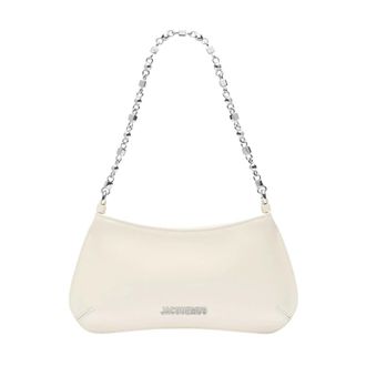 Jacquemus Le Petit Bisou Chaine - female - Jacquemus - Shoulder Bags - Beige - ONE SIZE - Bags