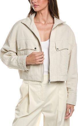 HUGO BOSS Jamoura Linen-Blend Jacket