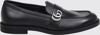 Gucci Mocassini in pelle di vitello liscia con dettaglio GG metallico