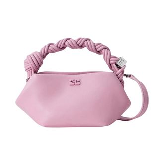 Ganni Mini Bou Bag - Dames - Tassen - Roze - Maat: ONE Size Poliester