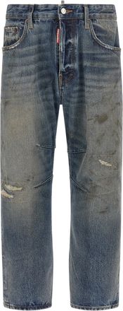 Dsquared2 Dsquared&sup2; Cotton Relaxed Fit Mens Jeans
