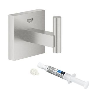 GROHE Las Ventajas De Grohe Start Cube Supersteel Murale Harame &43 Grohe Quickglue A1 Para Acceder Con Una Fijaci&oacute;n Resistente A La Platina Y S&oacute;lido Fijas 