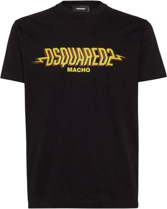 Dsquared2 T-shirt con stampa - Nero
