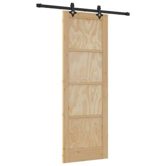 vidaXL Puerta Corredera Orkdal Natural 73,5 X 211 Cm Vidaxl