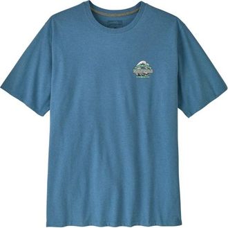 Patagonia Great Waves Responsibili-Tee T-Shirt f&uuml;r Herren | blau