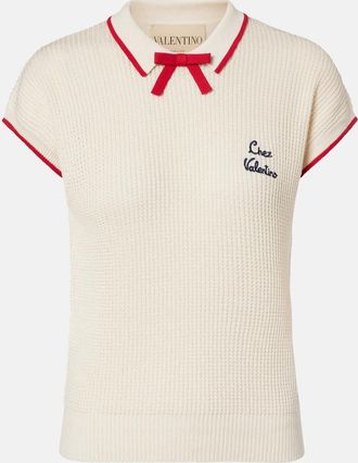 Valentino Chez Valentino cotton-blend sweater