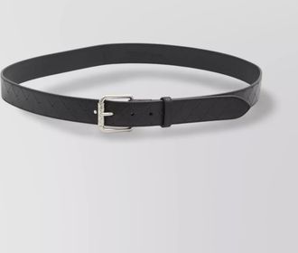 Bottega Veneta leather belt with adjustable intrecciato detail