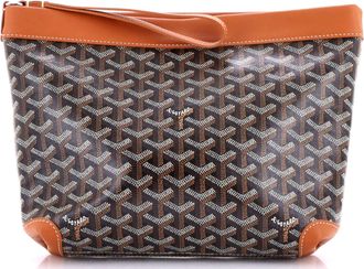 Goyard ine Conti Pouch Coated Canvas