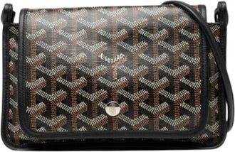 Goyard Pre-owned Vintage Cross Body Bag - Dames - Vintage Schoudertas - Zwart - ONE Size - Leer - Vintage