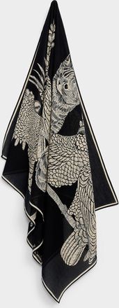 Inou&iuml; Editions Womens Caracat 100% cotton lightweight scarf