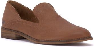Lucky Brand Ellanzo Leather Loafer in Ginger Farowx at Nordstrom, Size 5.5