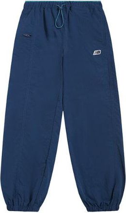 New Balance Boys Premium Paneled Parachute Trouser in Blue Nylon, size 10-11 Y