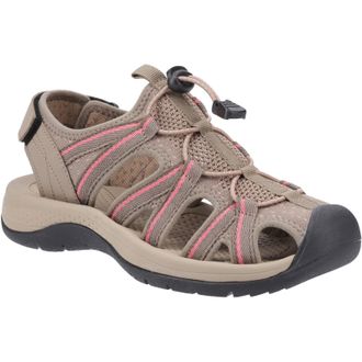 Cotswold Dames/Dames Upton Sandalen (Taupe/Roze)