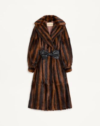 Valentino Goatskin Coat Wo
