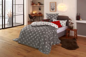 My Home Tagesdecke »Stella leichte Tagesdecke im Sterne-Design, für Kinder und Erwachsene«