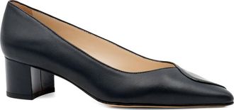 Amalfi By Rangoni Paglietta Pointed Toe Pump in Black Soft Paint at Nordstrom, Size 9.5
