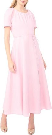 Ted Baker Allison Raglan Sleeve Linen Maxi Dress in Rosy Touch at Nordstrom, Size X-Large